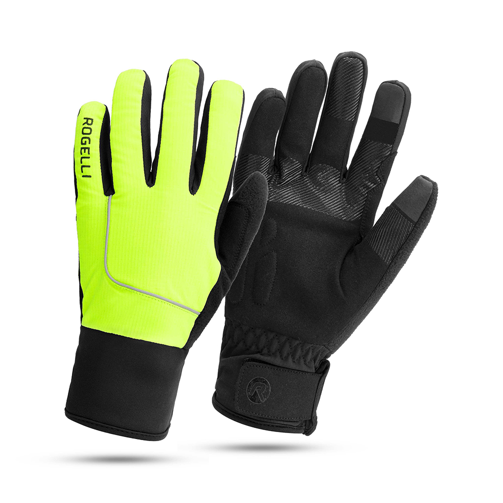 Rogelli Essential - Vinterhandsker - Flour-Yellow - Str. 2XL