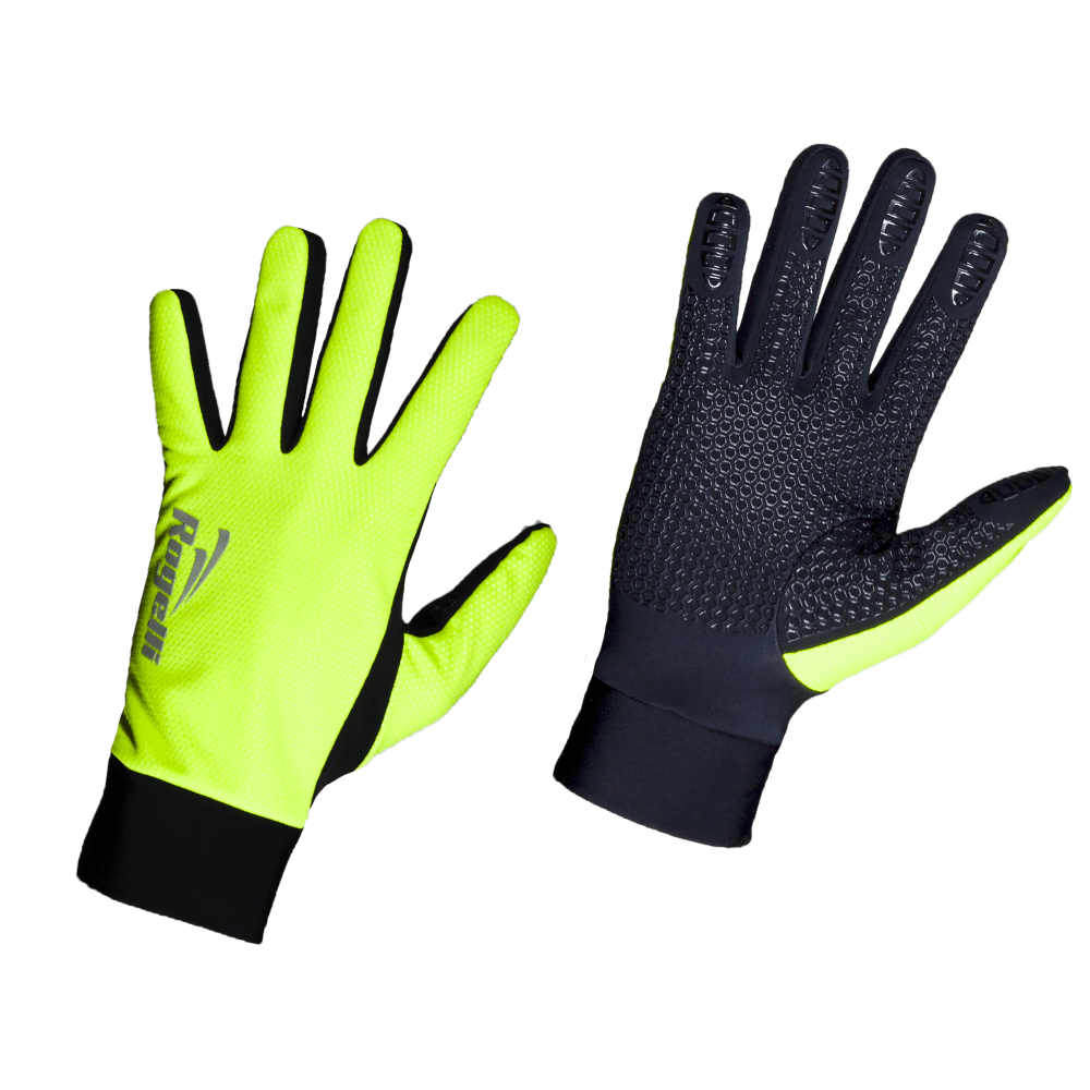 Rogelli Laval handsker sort/gul