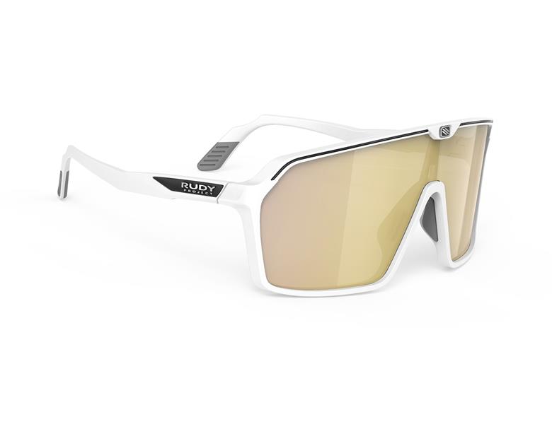 Rudy Project Spinshield Cykelbriller Multilaser Guld / Hvid