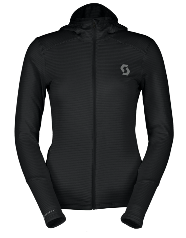 SCOTT Defined Light Hoody/Jakke til Kvinder, Sort