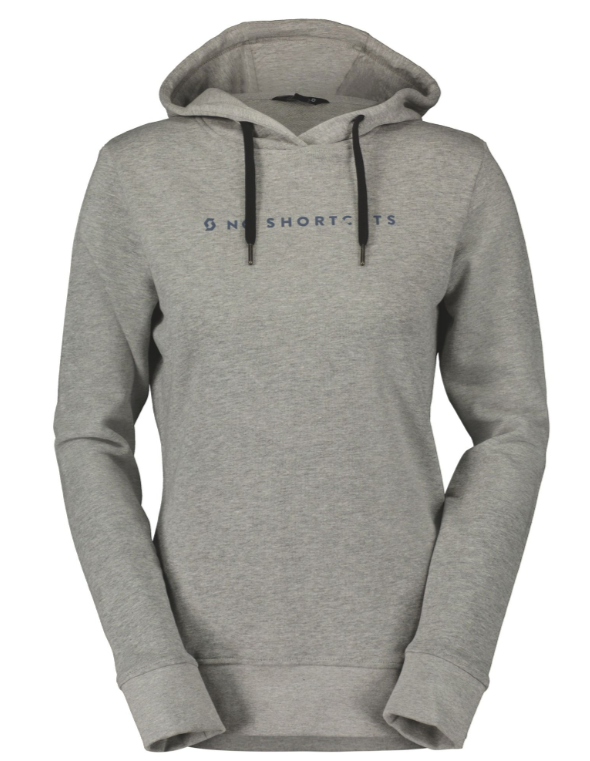 SCOTT No Shortcuts Hoody til Kvinder, Grå