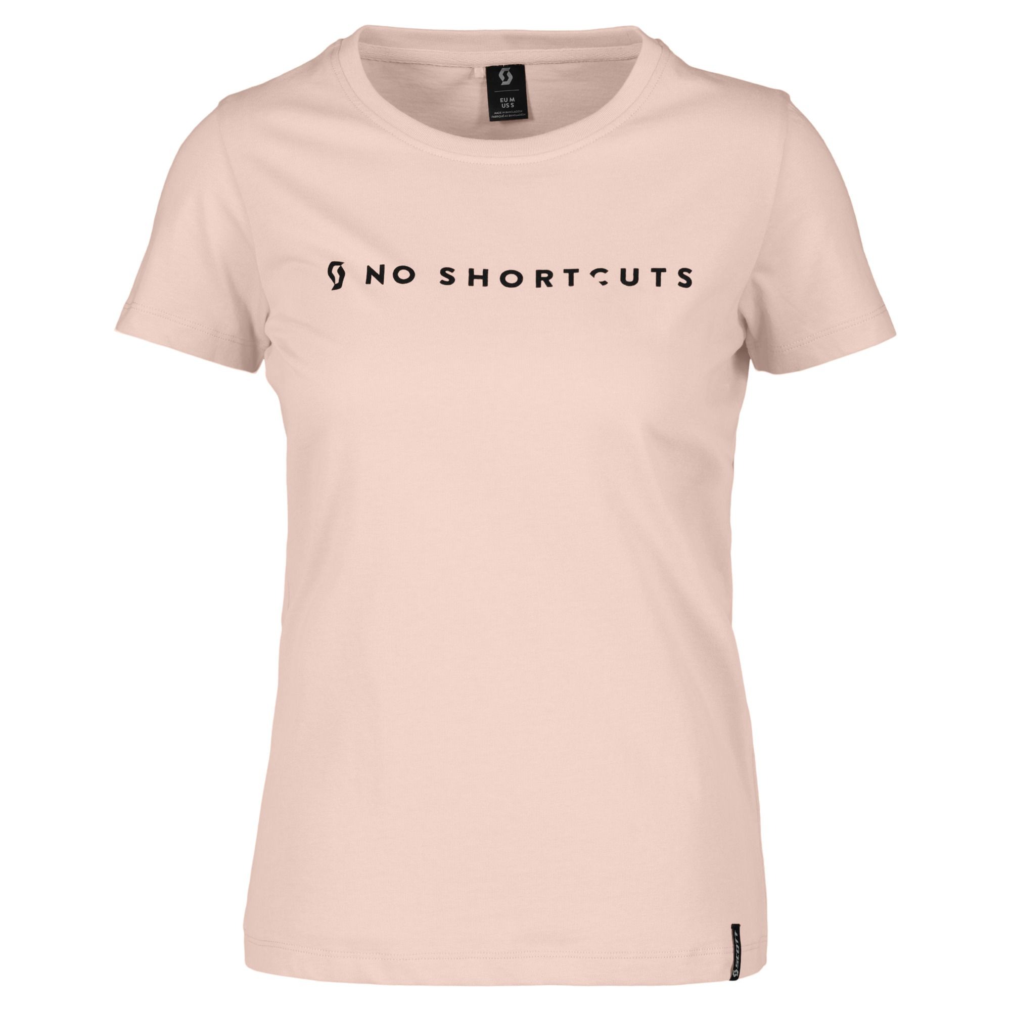 SCOTT No Shortcuts kortærmet t-shirt sugar pink dame