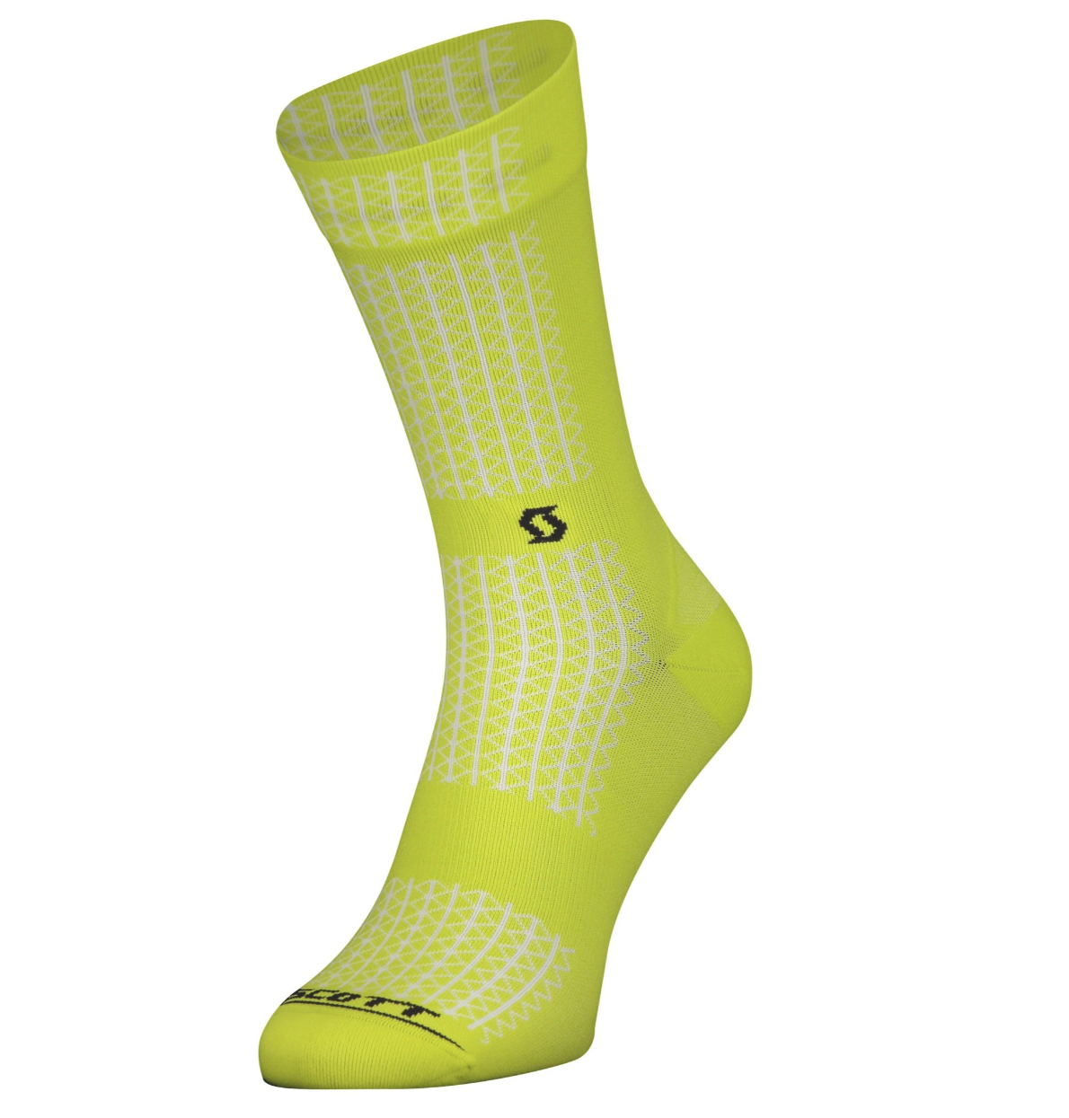 SCOTT Performance Crew cykelstrømper sulphur yellow (Strømpe str.: 39-41)