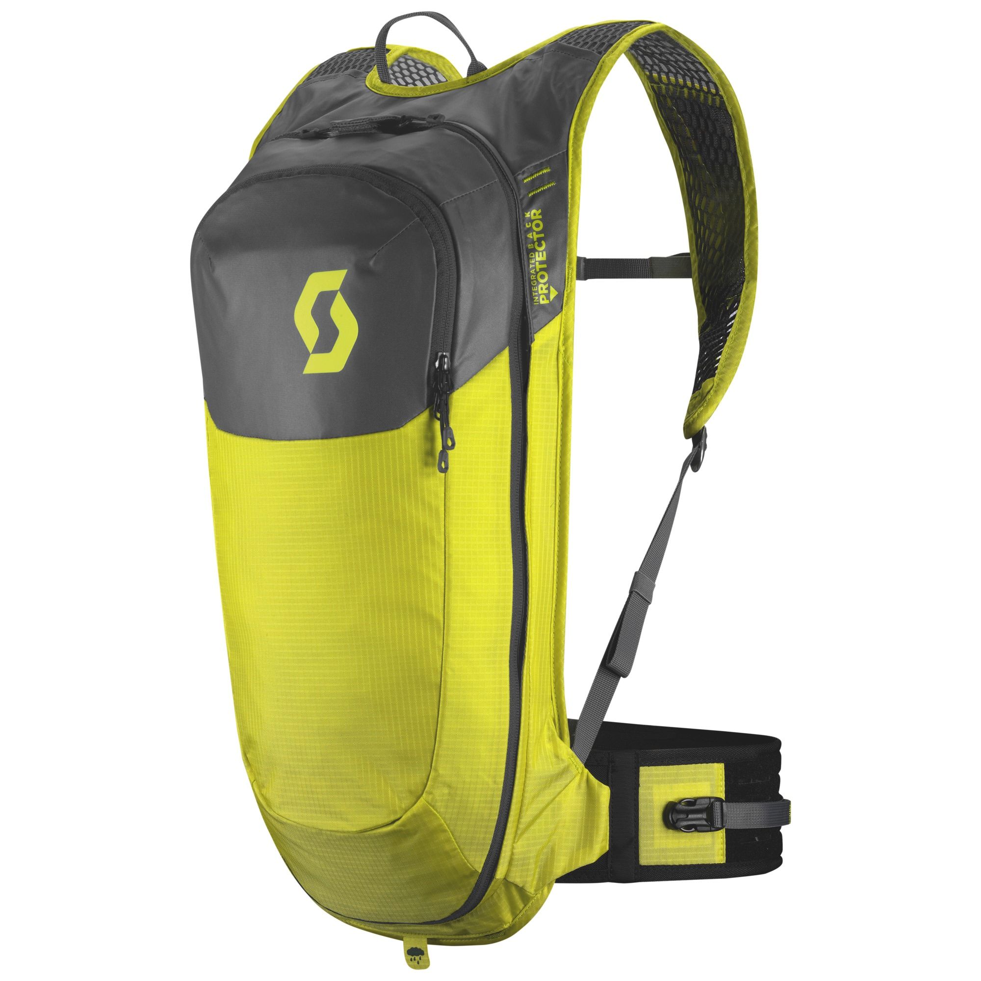 Scott Trail Protect FR' 10 Rygsæk - Sulphur Yellow/Dark Grey