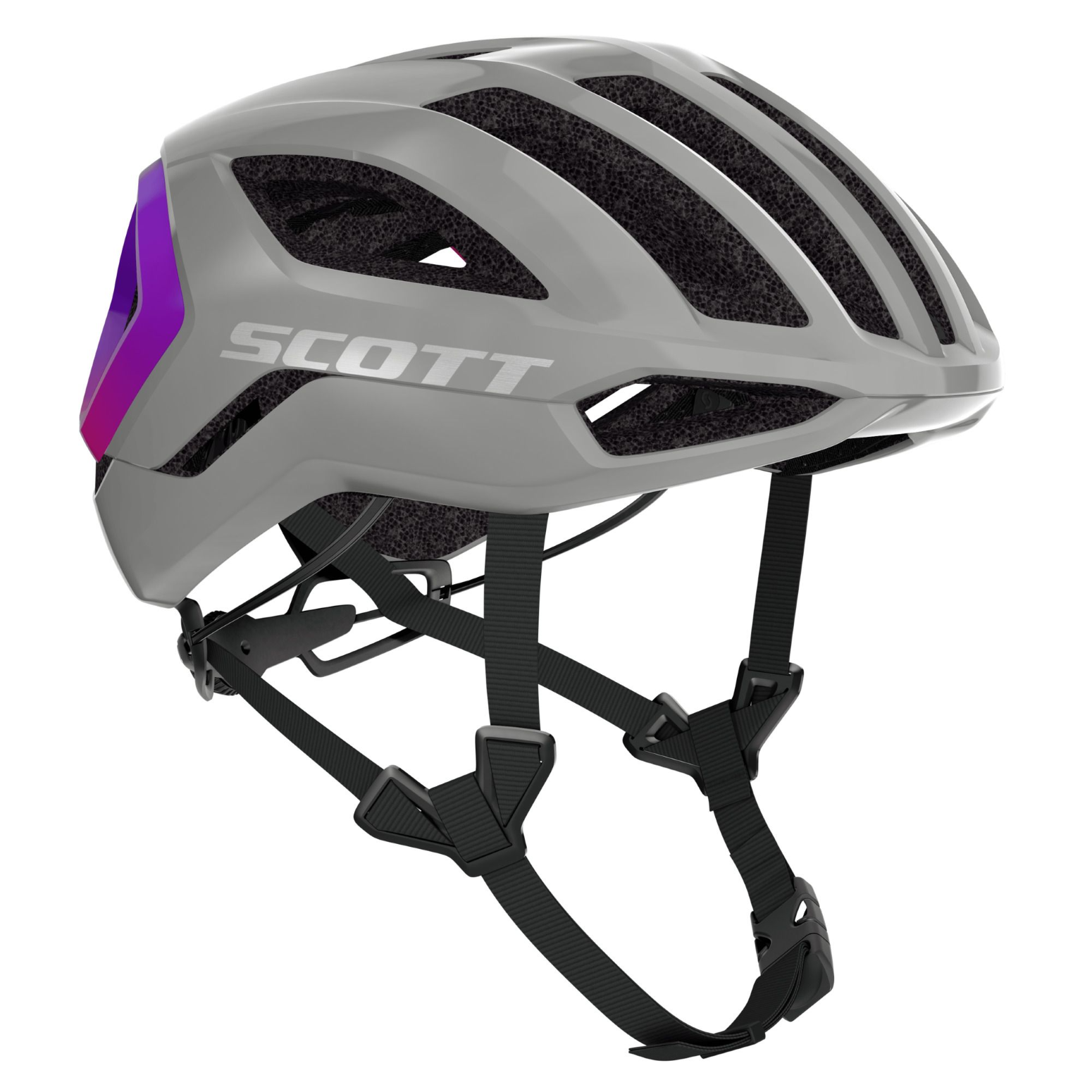 Scott Centric Plus (MIPS) Cykelhjelm - Narwal Grey Fade Purple