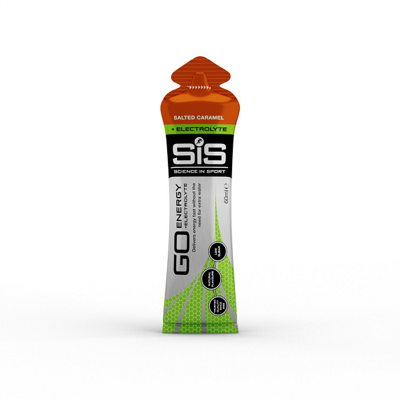 SiS (Science In Sport) Sis Go Energy+electrolyte Gel Salted Caramel 30x60ml - Kosttilskud