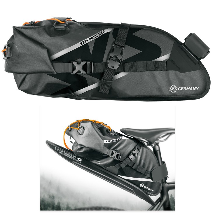 SKS Explorer EXP sadeltaske 57.5x16.5x34.5cm 13l 500g - inkl. skærm