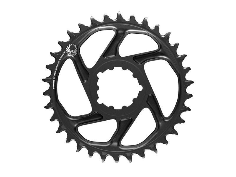 SRAM X-SYNC 2 Eagle Klinge 36T Direct Mount 3-bolt 3mm Offset Boost 11/12 speed Sort