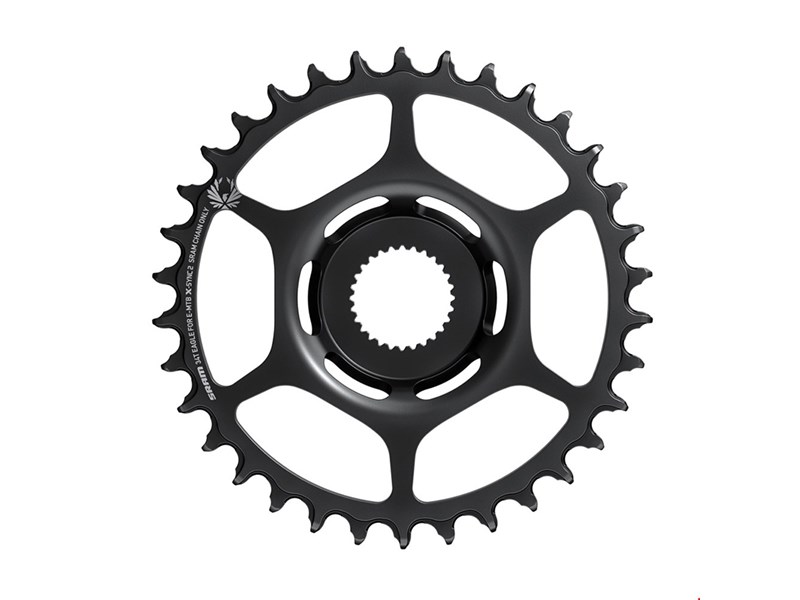 SRAM X-SYNC Klinge 34T til Bosch E-bike Motor Direct Mount 12 speed Sort