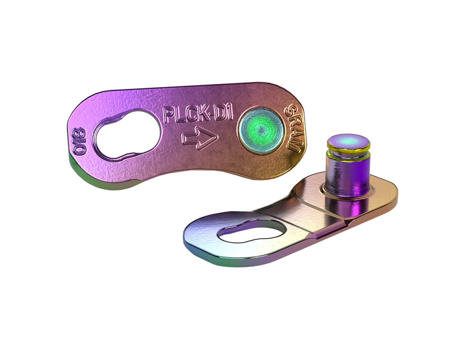 SRAM Chain Connector PowerLock Flattop 12 speed - Rainbow