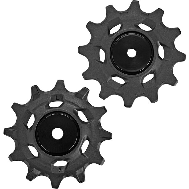 SRAM Force/Red eTap AXS pulleyhjul-sæt (stål-lejer) – 12-speed - Sort
