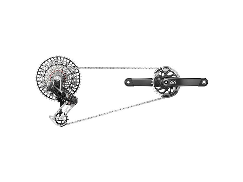 SRAM XX T-Type AXS 1x12 175mm Gruppe