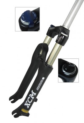 SR Suntour XCM JR AIR SL HLO forgaffel 20" 80 MM Vandring Post Mount