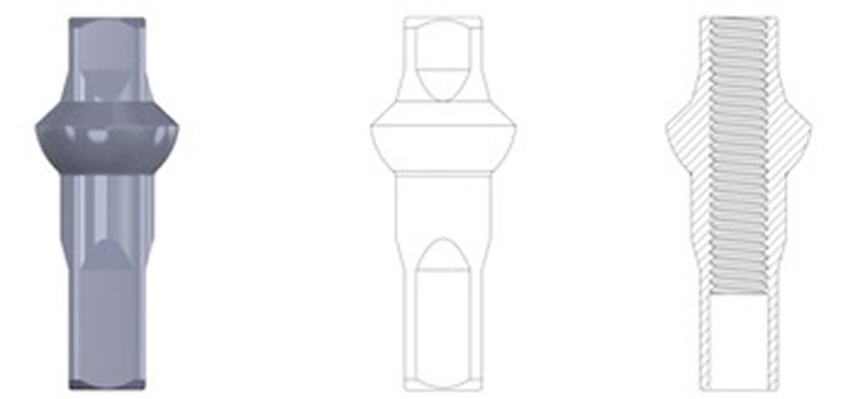 Sapim nippel 2mm 16mm - sort - 100 stk.