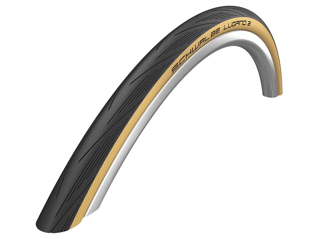 Schwalbe Lugano II - K-Guard Tråddæk - 700x25c (25-622) Classic Skin