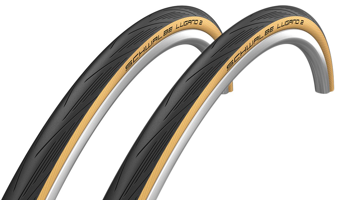 Schwalbe Lugano II kanttrådsdæk 700 x 25c Classic sampak