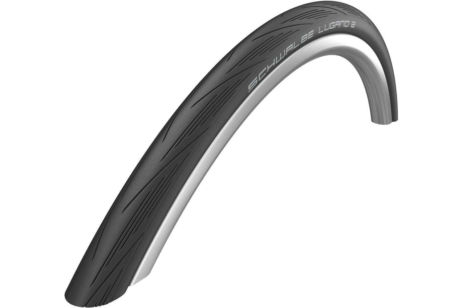 Schwalbe Lugano II - K-Guard Tråddæk - 700x23c (23-622) Sort