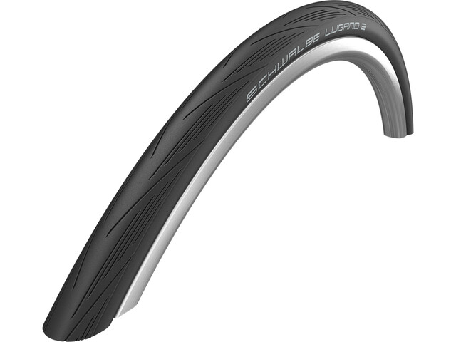 Schwalbe Lugano II - Endurance Tråddæk - 700x25c (25-622) Sort