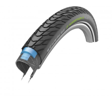 Schwalbe Marathon E-Plus Tråddæk - 28x2,15 (55-622) E-50