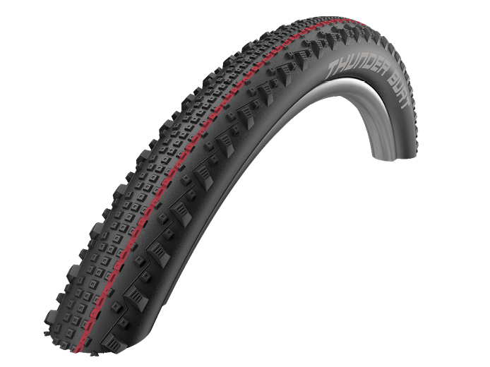 Schwalbe Thunder Burt - Super Ground Addix Speed ââTLE Foldedæk - 29x2,10(54-622) E-25 - Sort