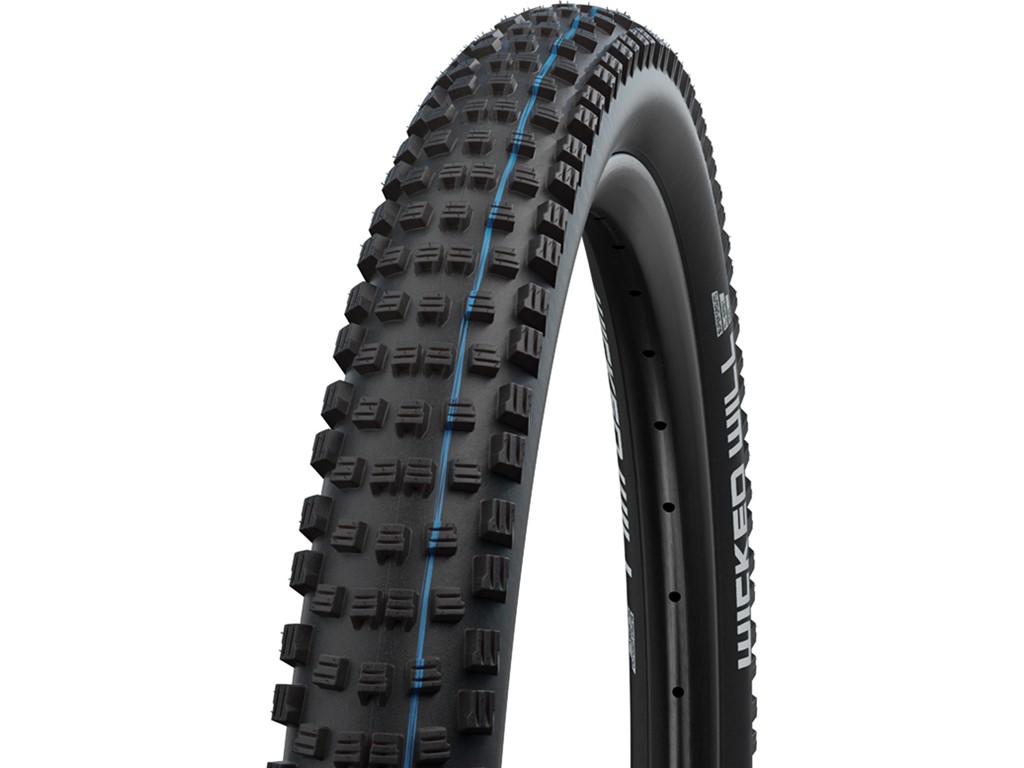 Schwalbe Wicked Will Evo TLE - Addix Super Trail - Foldedæk - 27,5x2,60 (65-584) - Sort