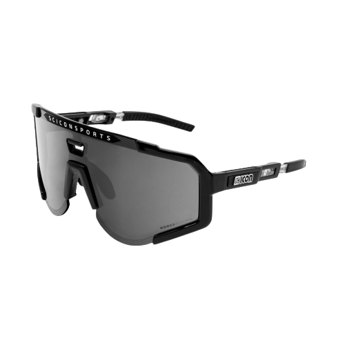 Scicon Aeroscope - Cykelbrille - Multimirror Silver / Black Gloss
