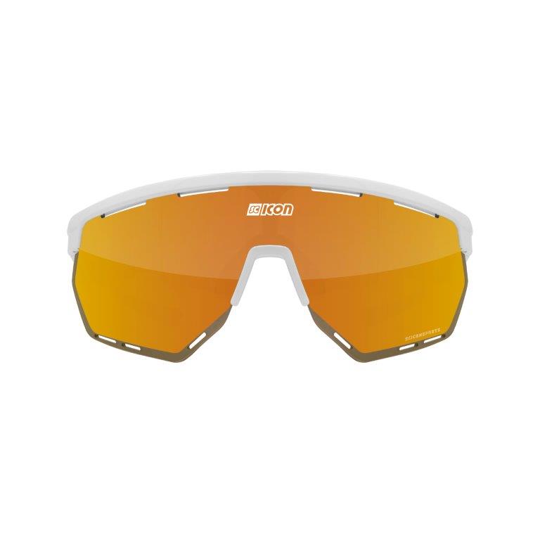 Scicon Aerowing - Cykelbrille - Multimirror Bronze / White Gloss