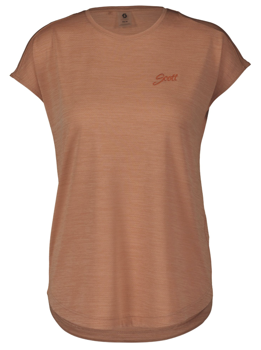 Scott Defined Short-Sleeve Trøje Beige Til Kvinder