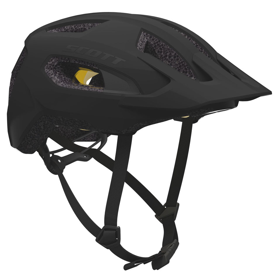 SCOTT Supra Plus - Cykelhjelm - Mat Sort - Str. 52-57 cm