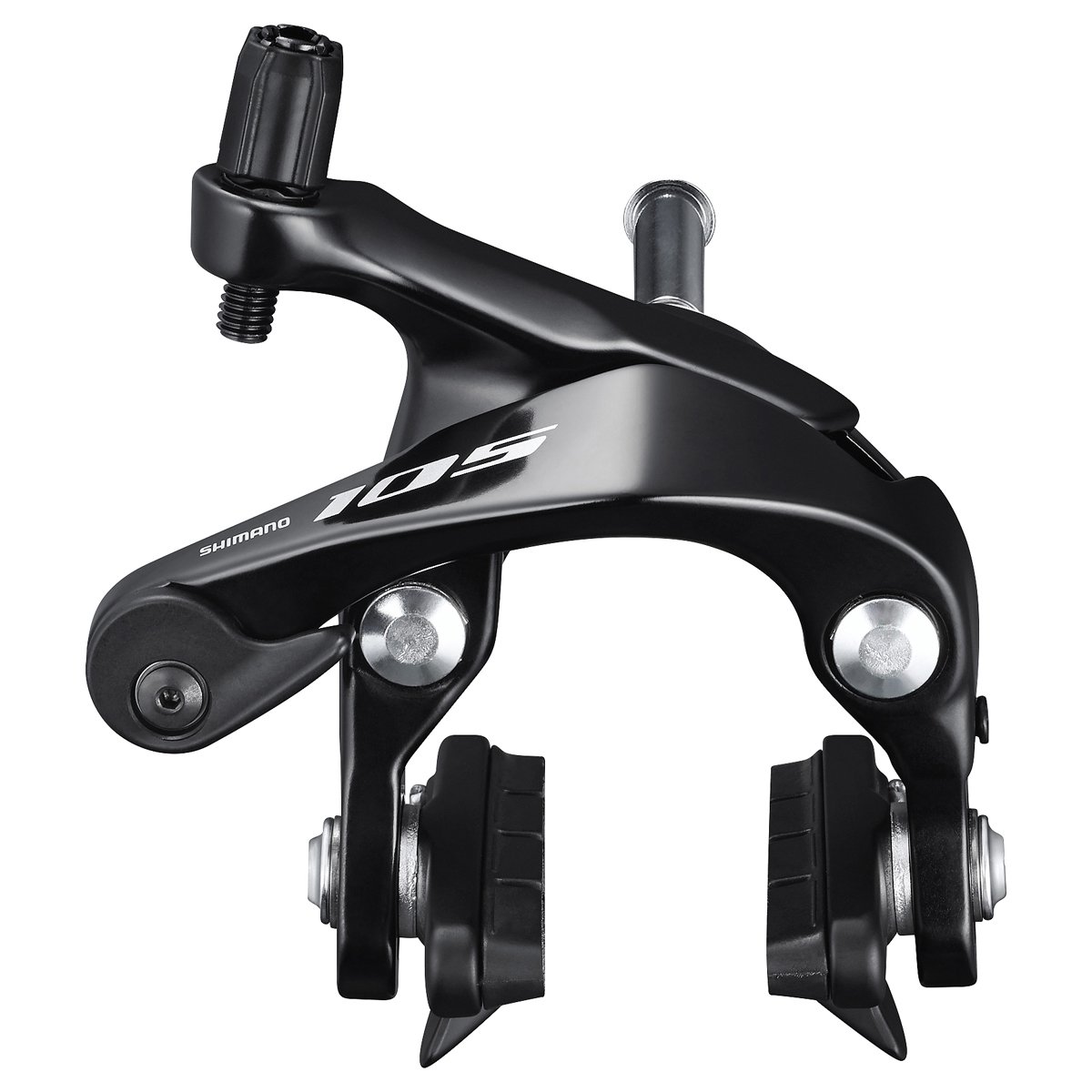 Shimano 105 - Bremseklo sort BR-R7000 - til forhjul - Centerbolt