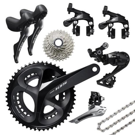 shimano 105 groupset hydraulic