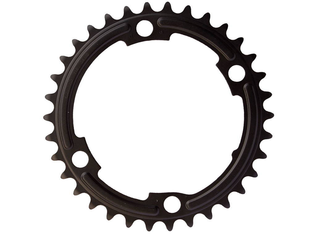 Shimano 105 klinge - 36 tands sort - Type FC-R7000