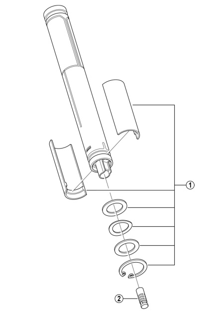 Shimano adapterenhed til model BT-DN300