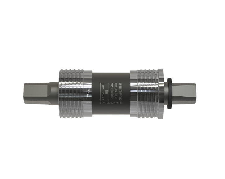 Shimano UN300 - Krankboks - Firkant - BSA gevind - 110 x 68mm - kædeskærm model