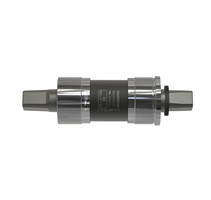 Shimano UN300 - Krankboks - Firkant - BSA gevind - 118 x 68mm - kædeskærm model