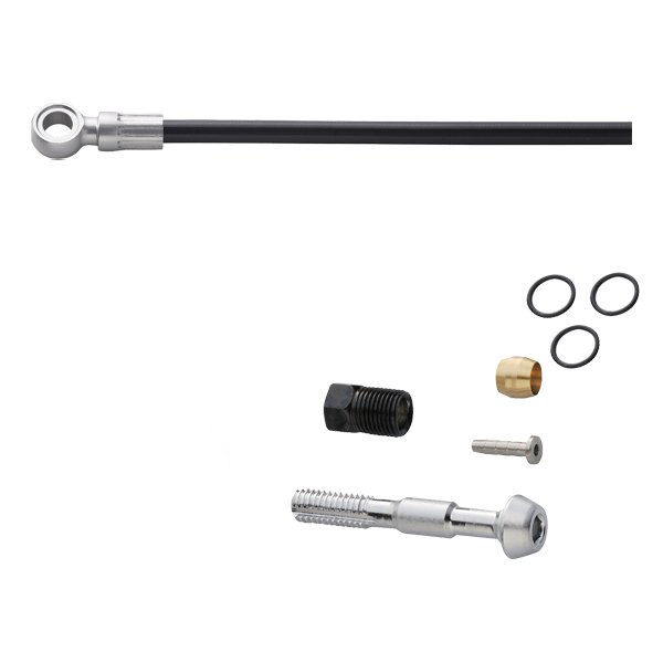 Shimano Bremseslange - model SM-BH59-SB - 1000mm lang - Sort