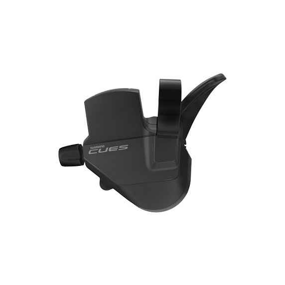Shimano Cues - Skiftegreb venstre - Rapidfire Plus - 2 Speed - SL-U4000L - Sort