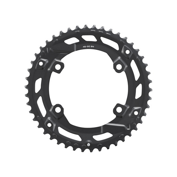 Shimano Cues U6000-2 46 Tands Klinge til Dobbelt Kranksæt
