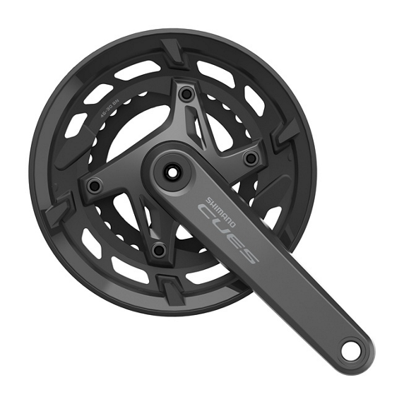 Shimano Cues Kranksæt - 46-30T - 11/10/9 speed - 170mm pedalarm - FC-U6000-2