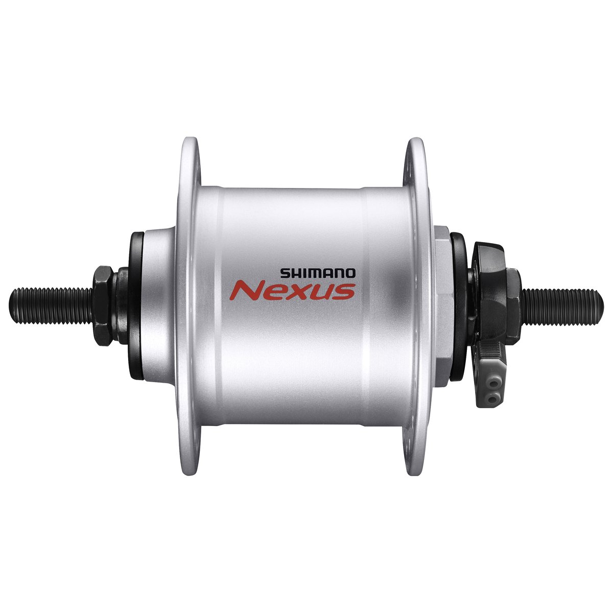 Shimano Nexus - Dynamo fornav - Sølv - DH-C3000 6V/1,5W - Møtrik bespænding