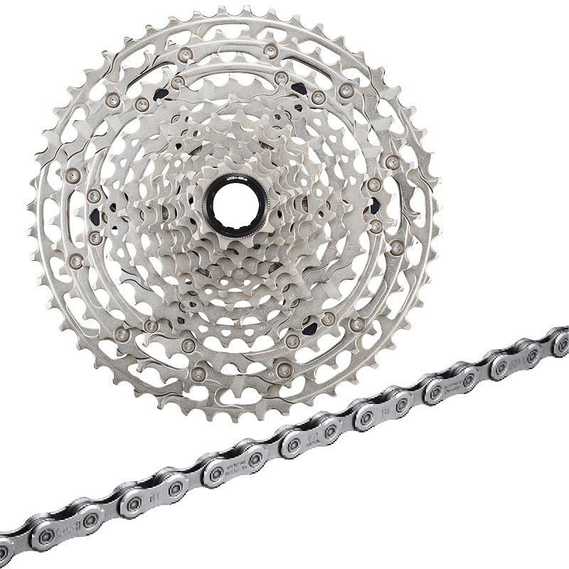 Shimano Deore 12 Speed Kassette 10-51T + kæde 126 led