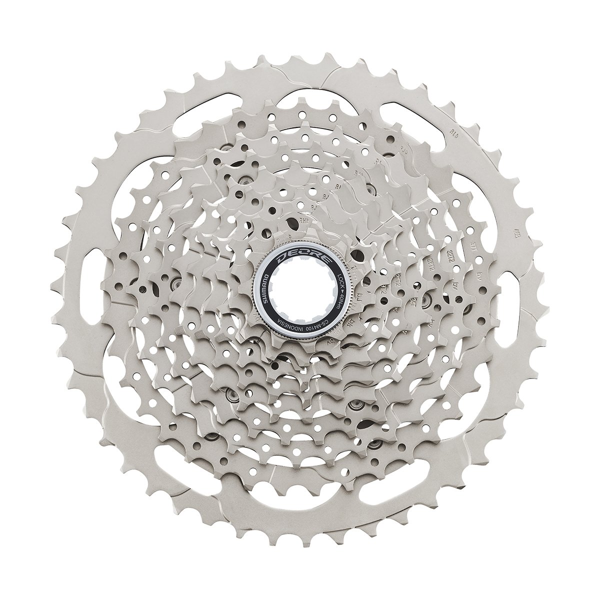 Shimano Kassette 10sp 11-46 Cs-m4100-10 Deore - Cykel kassette