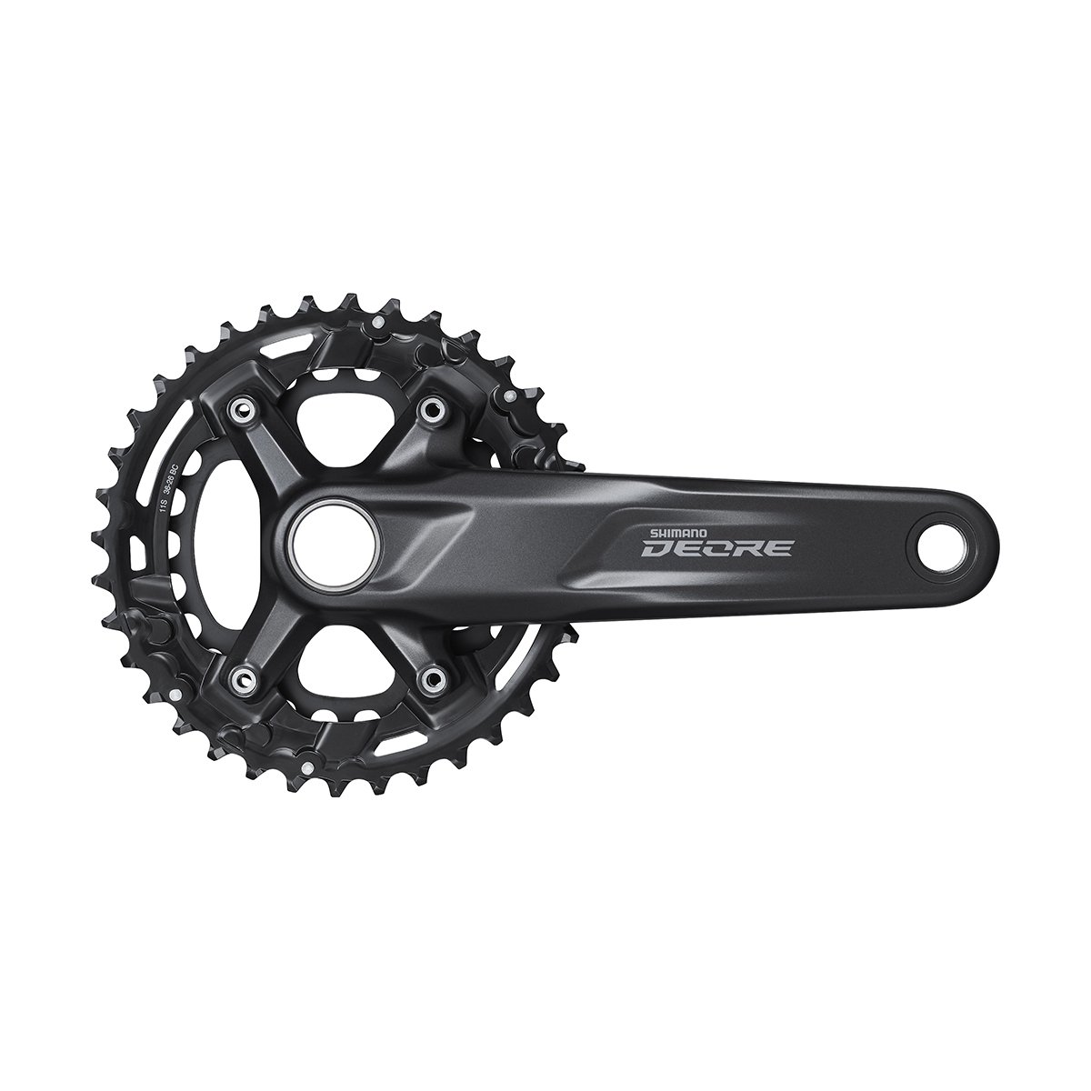 Shimano Deore - Kranksæt 2x11 gear Boost - 26/36 tands - 175mm pedalarme - M5100-B2