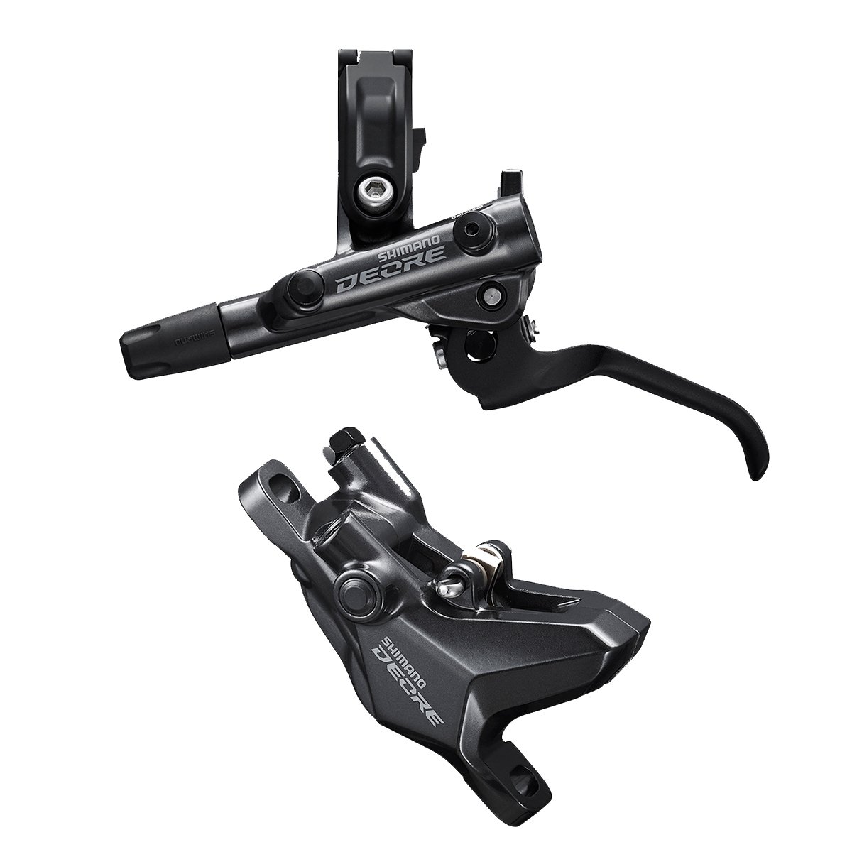 Shimano Deore - Bremsesæt hydraulisk med 2 stempler - Venstre - M6100