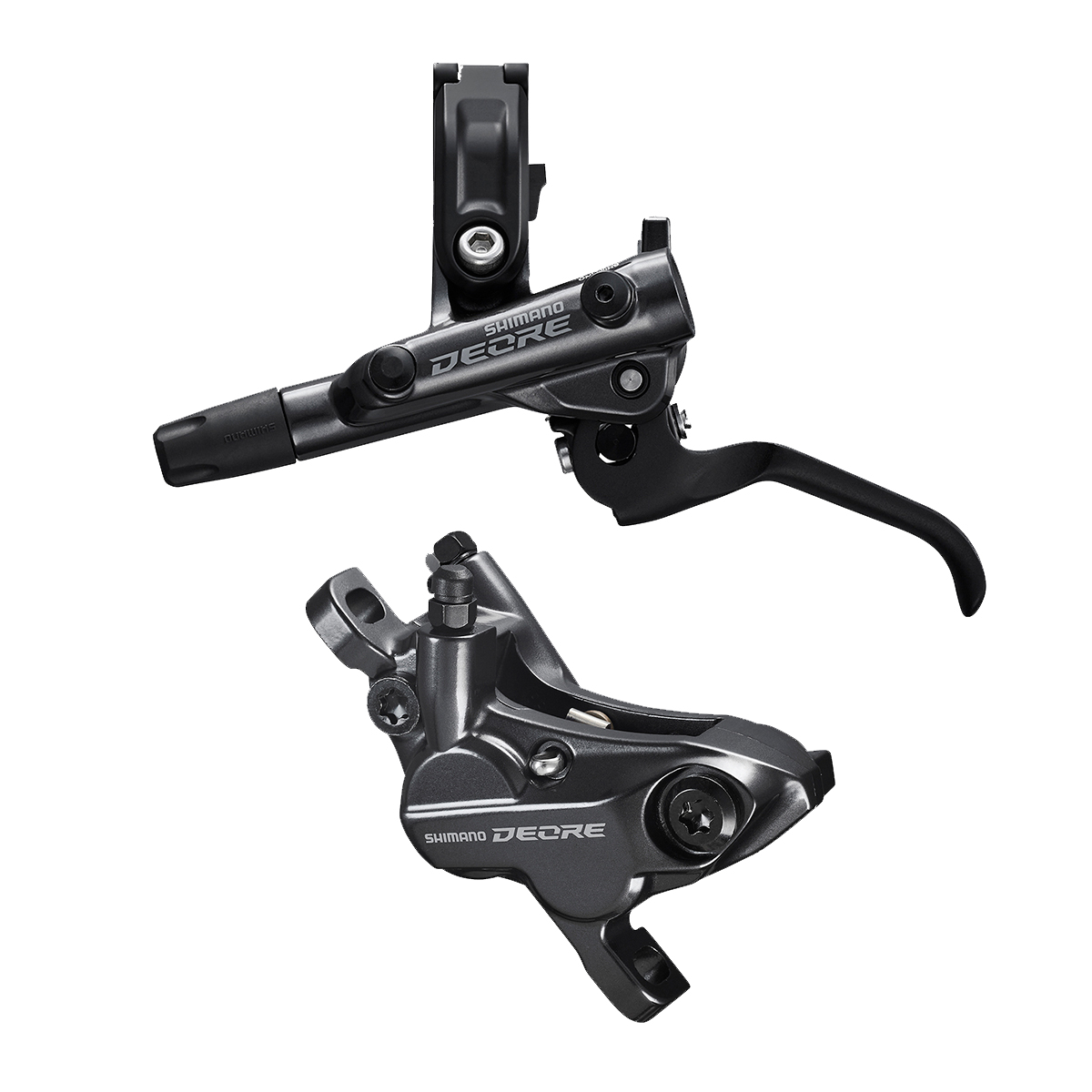 Shimano Deore - Bremsesæt hydraulisk med 4 stempler - Venstre - M6120