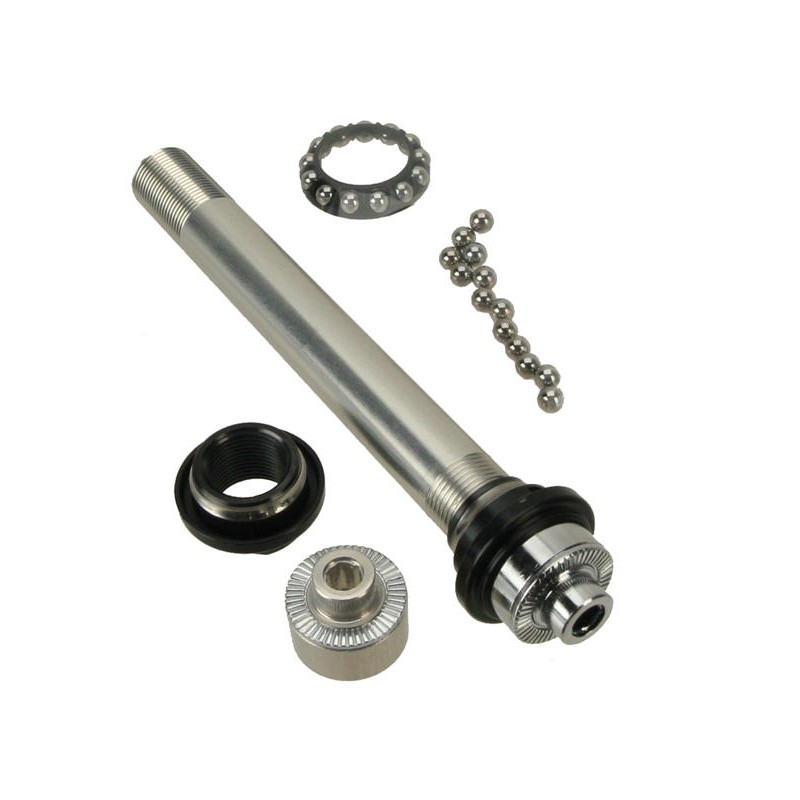 Shimano XT - Akselsæt til bagnav - Quick release model med135mm lang aksel - M770