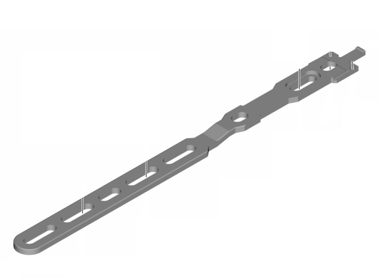 Shimano Steps base A enhed til batteriholder lang model SM-BMR1