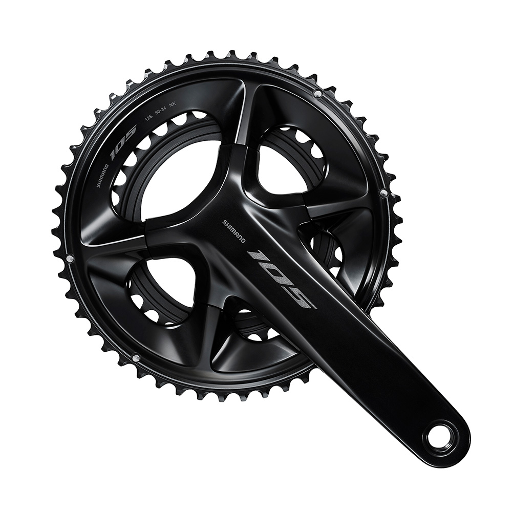 Shimano 105 Di2 kranksæt - FC-R7100 Dobbelt 50/34 tands 170mm pedalarme