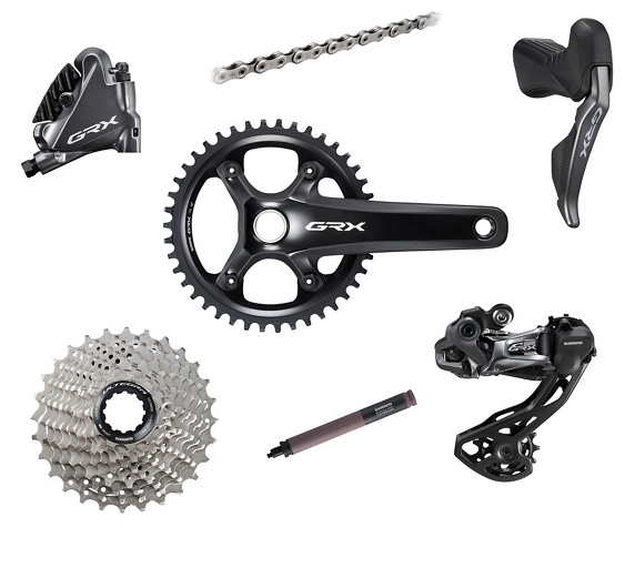Shimano GRX Di2 RX817 1x11 Speed Geargruppe 172,5mm