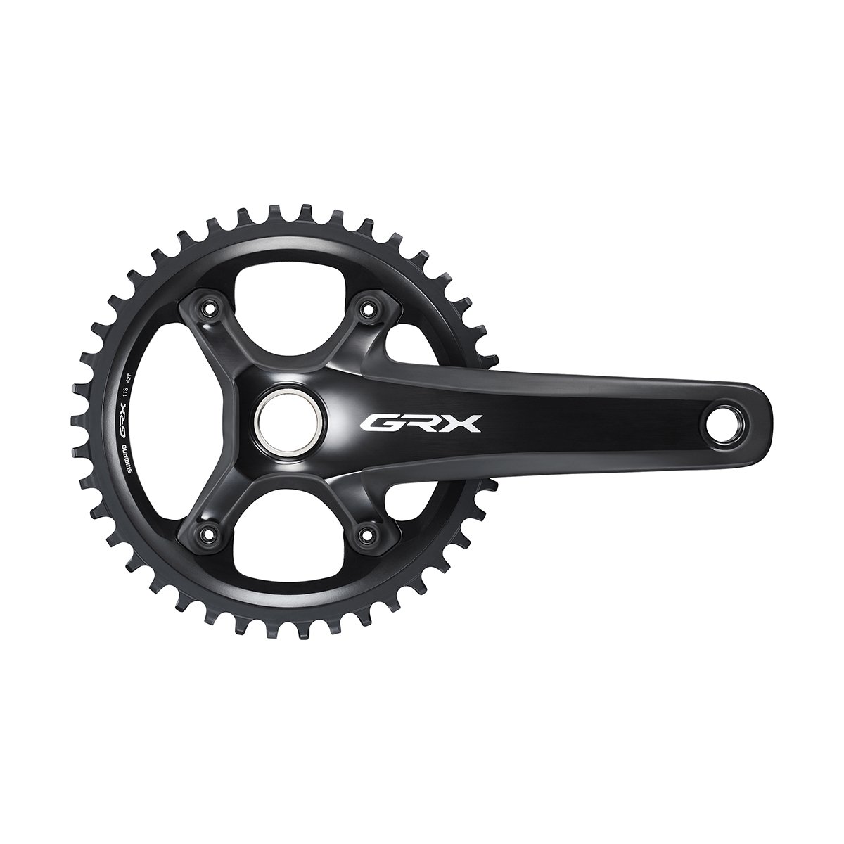 Shimano GRX kranksæt - Single 42 tands - 1 x 11 gear - 175mm pedalarme - FC-RX810